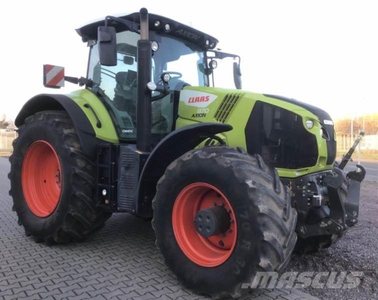 CLAAS AXION 870 Traktorid