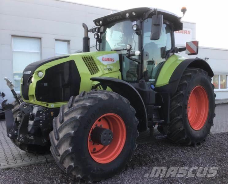 CLAAS AXION 870 Traktorid