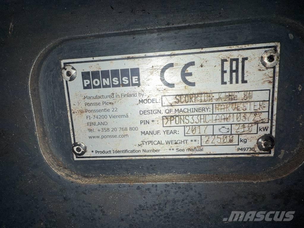 Ponsse Scorpion King Harvesterid