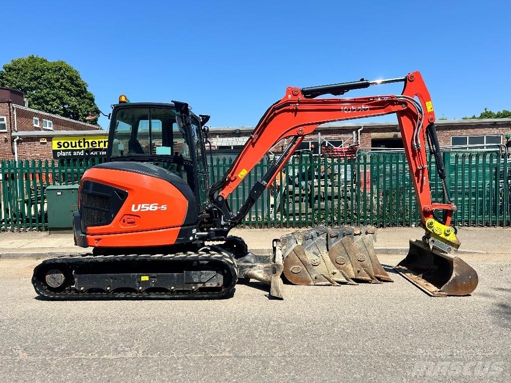 Kubota U 56-5 Miniekskavaatorid < 7 t