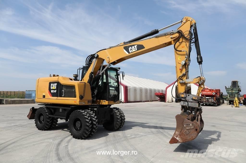 CAT M 314 F Ratasekskavaatorid