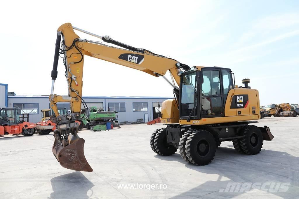 CAT M 314 F Ratasekskavaatorid