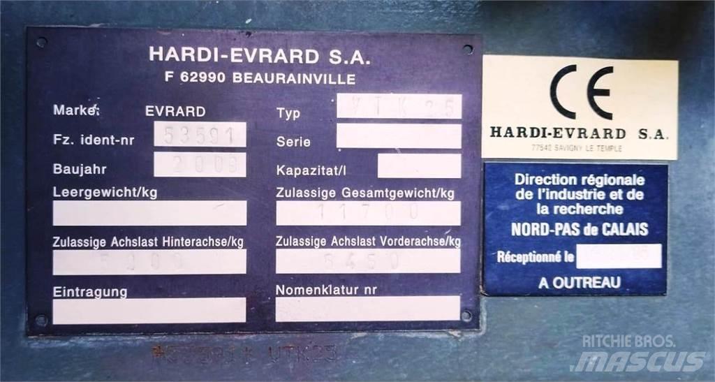 Hardi Alpha 2500i Iseliikuvad pritsid