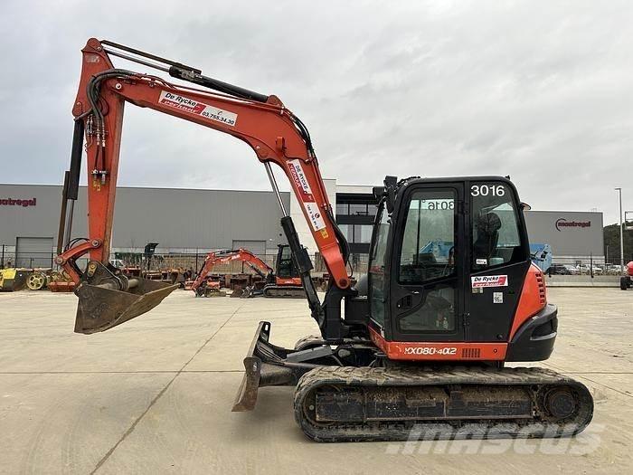 Kubota KX080-4A2 Väikeekskavaatorid 7t-12t