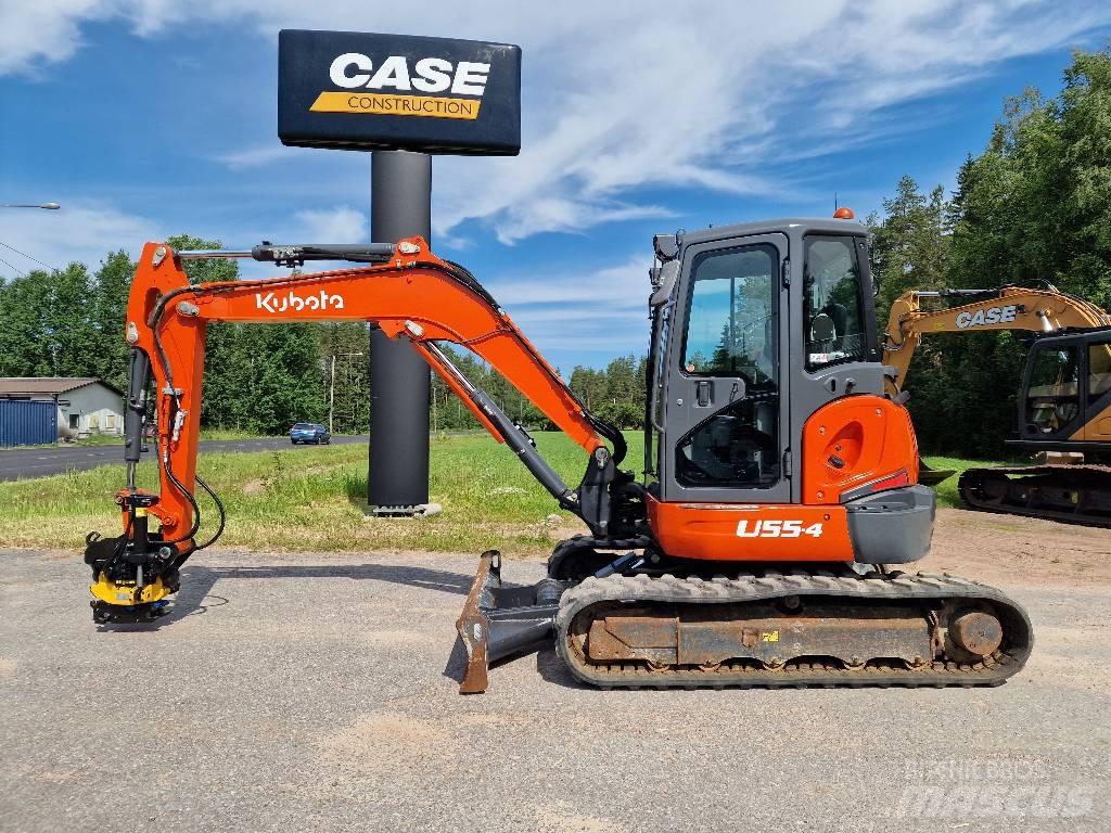 Kubota U 55-4 Miniekskavaatorid < 7 t