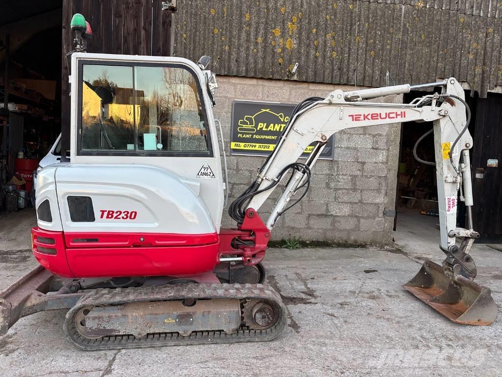 Takeuchi TB 230 Miniekskavaatorid < 7 t