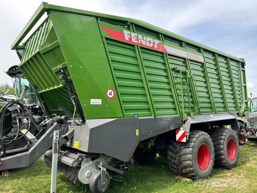 Fendt tigo 75 VR Loomasööda vagunid