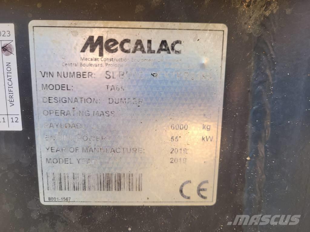 Mecalac TA 6.A Liigendraamiga pinnaseveokid