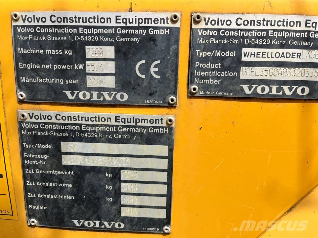 Volvo L 35 G Rataslaadurid