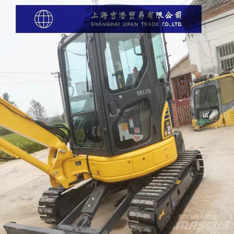 Komatsu PC 35 MR Roomikekskavaatorid