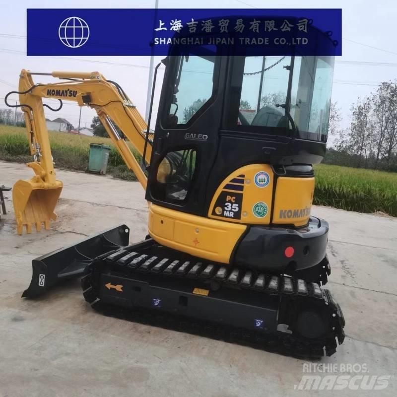 Komatsu PC 35 MR Roomikekskavaatorid