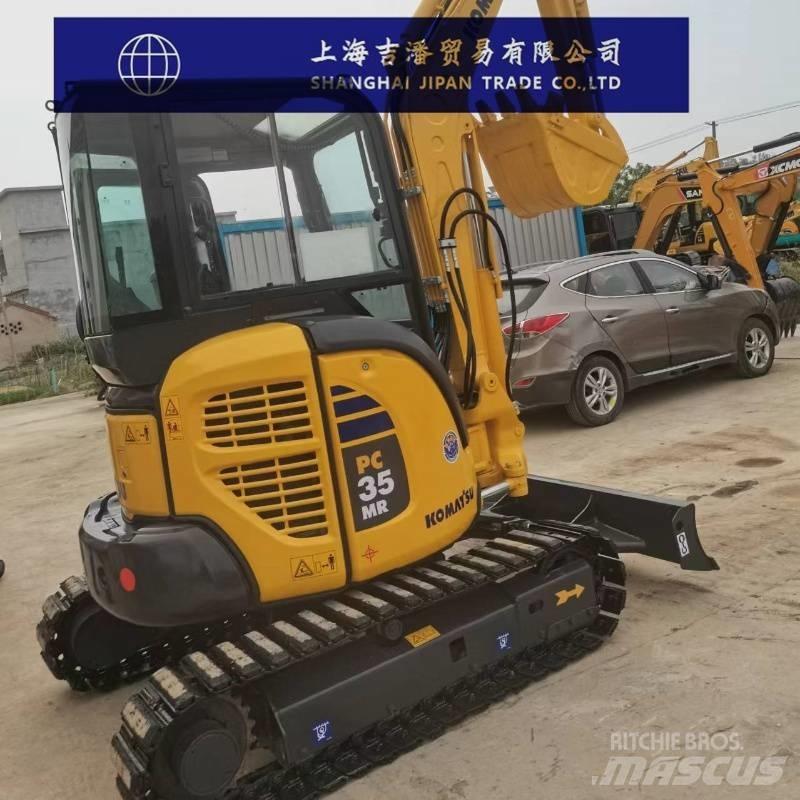 Komatsu PC 35 MR Roomikekskavaatorid
