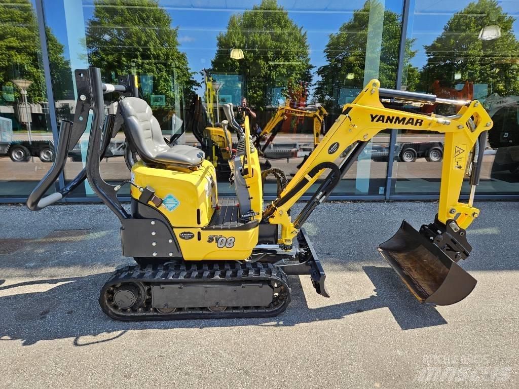Yanmar SV 08 Miniekskavaatorid < 7 t
