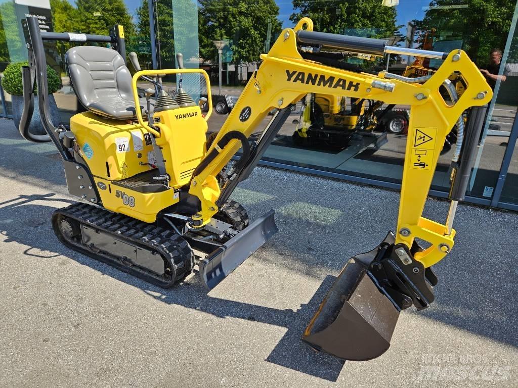 Yanmar SV 08 Miniekskavaatorid < 7 t