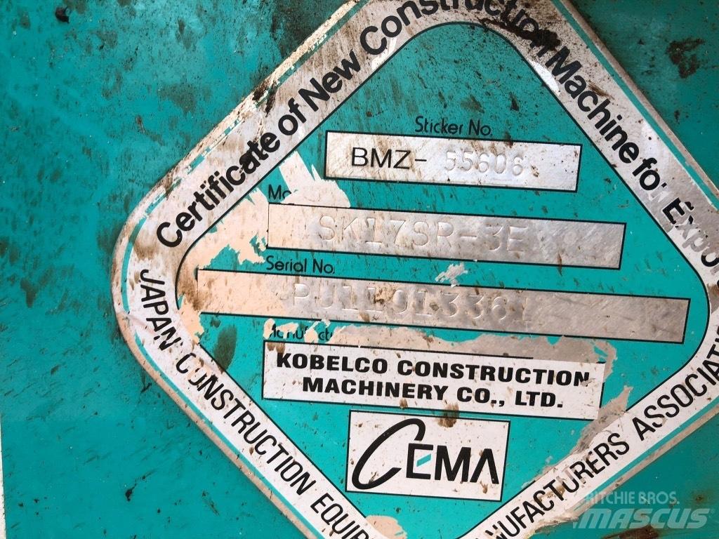 Kobelco SK 17 SR-5 Miniekskavaatorid < 7 t