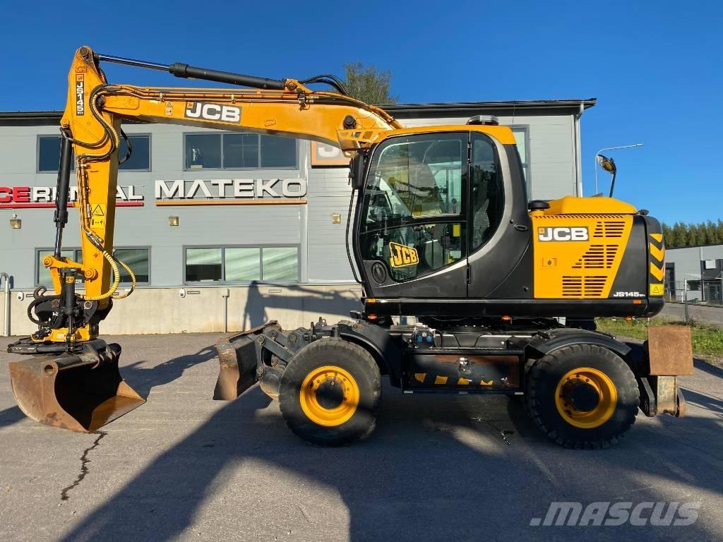 JCB JS145W T4i Ratasekskavaatorid