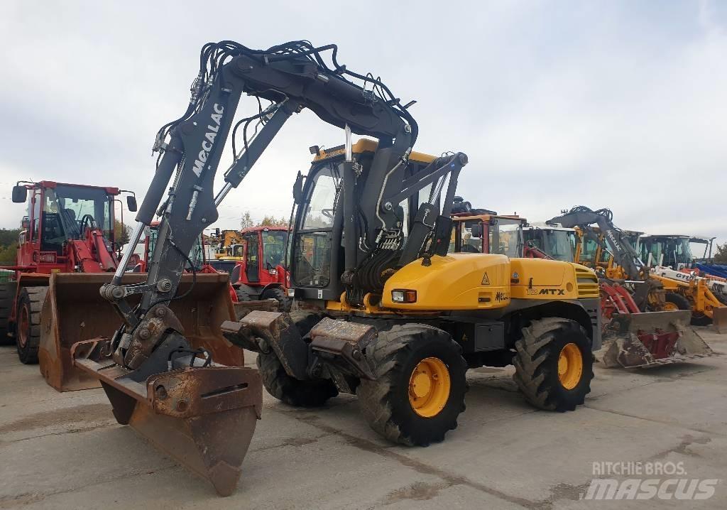 Mecalac 12 M TX Ratasekskavaatorid