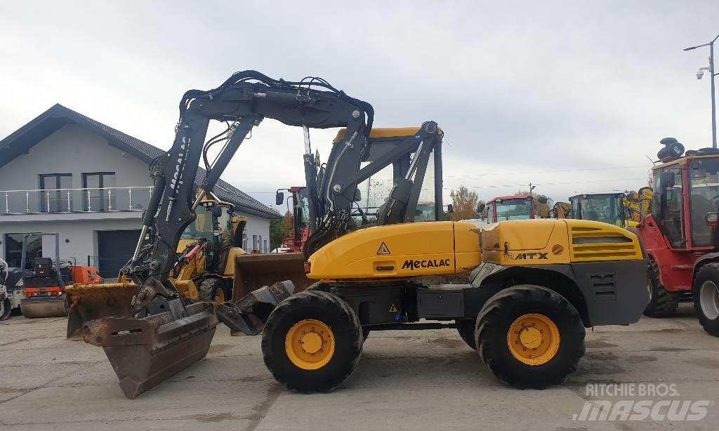 Mecalac 12 M TX Ratasekskavaatorid