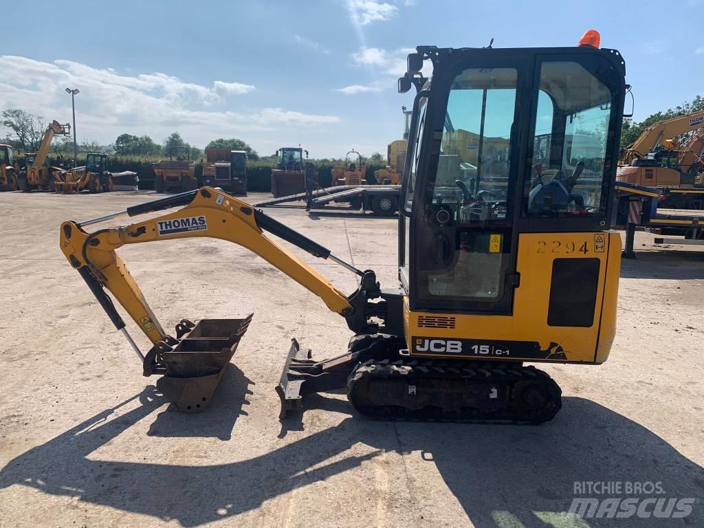 JCB 15 C-1 Miniekskavaatorid < 7 t
