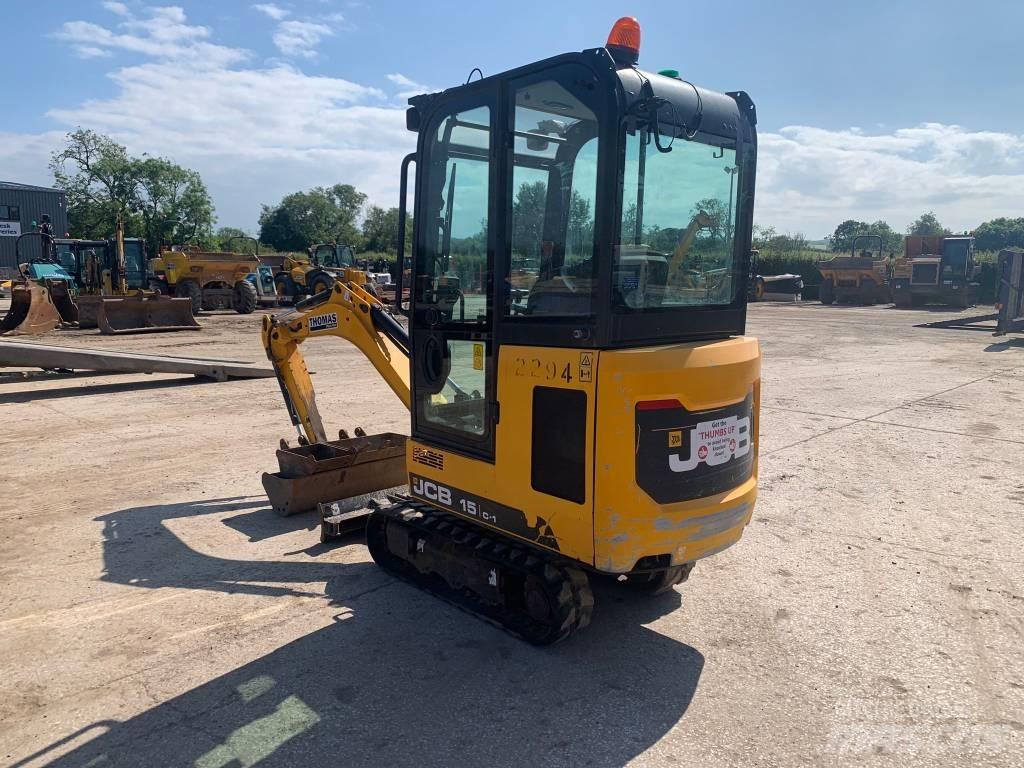 JCB 15 C-1 Miniekskavaatorid < 7 t