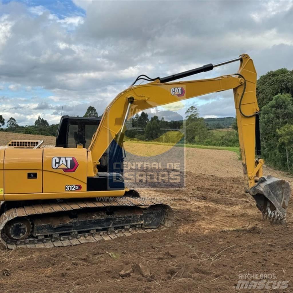 CAT 312 D L Roomikekskavaatorid