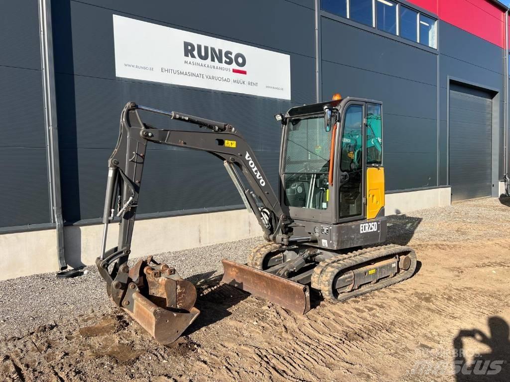 Volvo ECR 25 D Miniekskavaatorid < 7 t