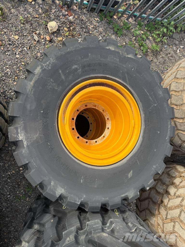 Goodyear 750/65R25 Rehvid, rattad ja veljed