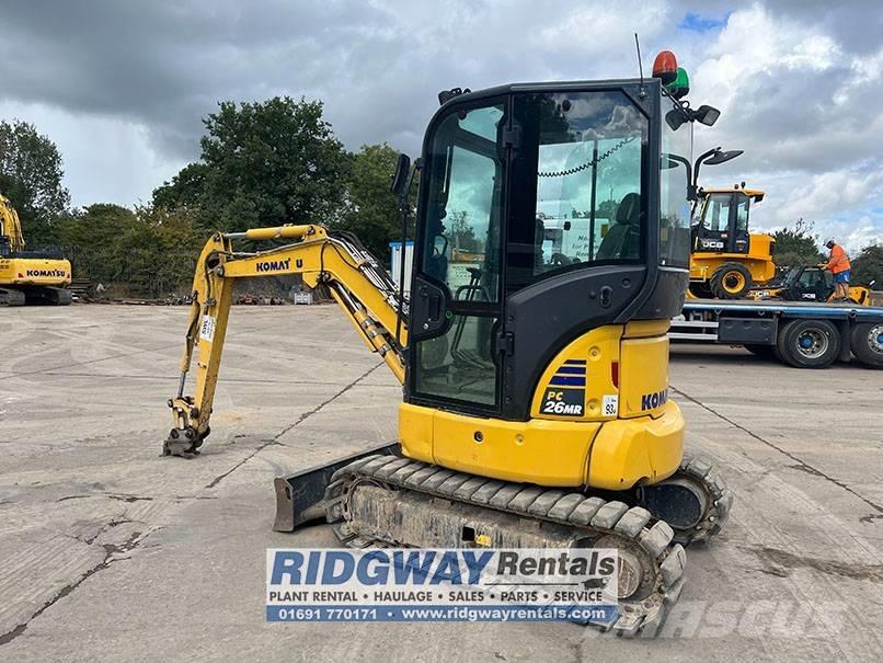 Komatsu PC 26 MR-5 Miniekskavaatorid < 7 t