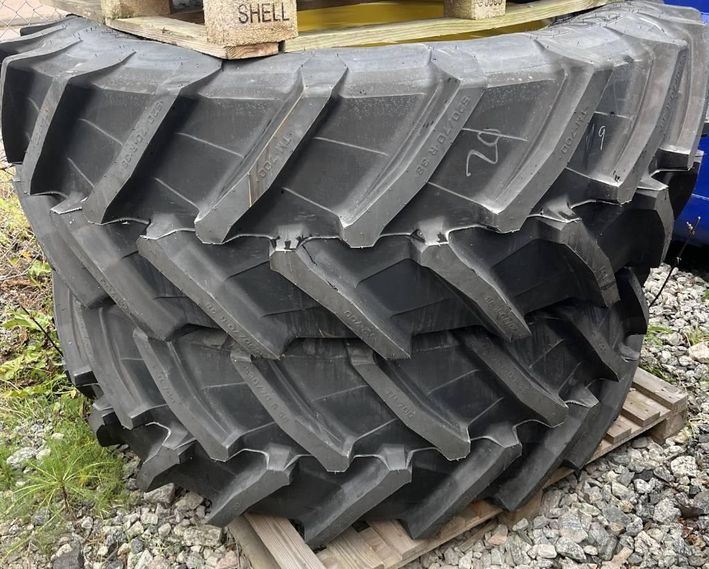 Trelleborg 520/70R38 Rehvid, rattad ja veljed