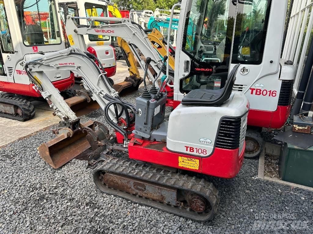 Takeuchi TB108 Miniekskavaatorid < 7 t