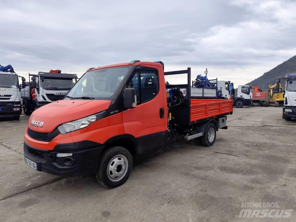 Iveco Daily 35 C 13 Kraanaga veokid