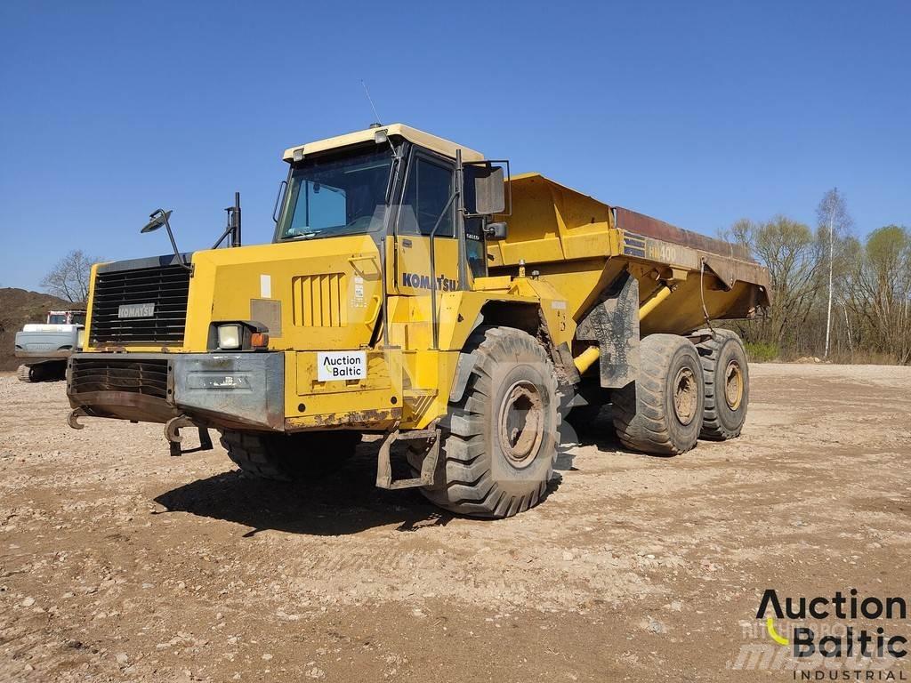 Komatsu HM400 Liigendraamiga pinnaseveokid