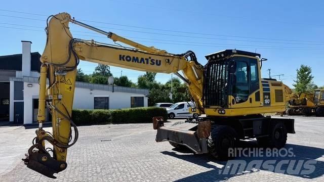 Komatsu PW 180-10 Ratasekskavaatorid