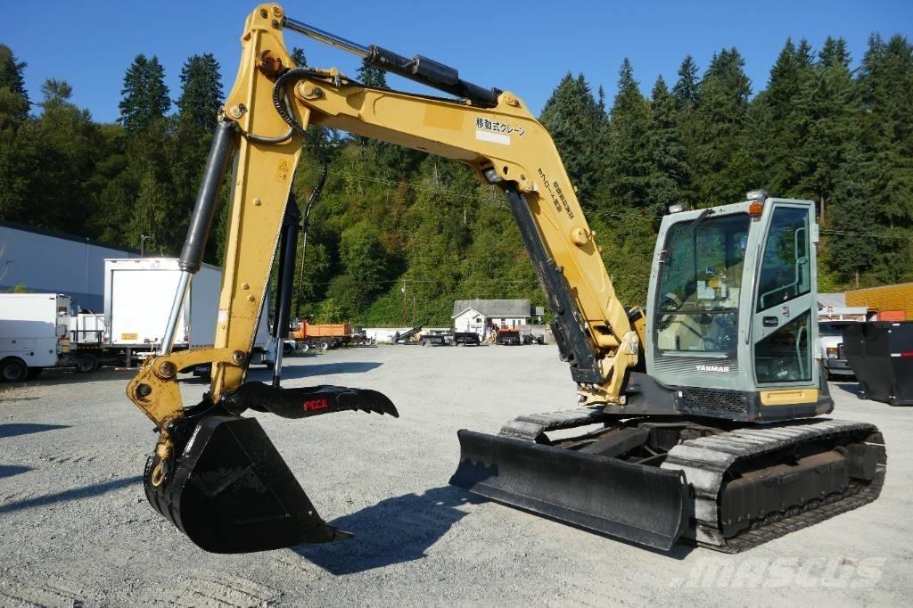 Yanmar SV 100-1 Roomikekskavaatorid
