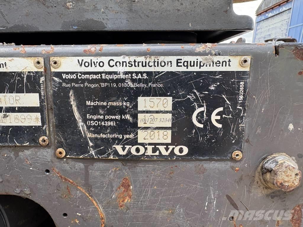 Volvo EC 15 D Miniekskavaatorid < 7 t