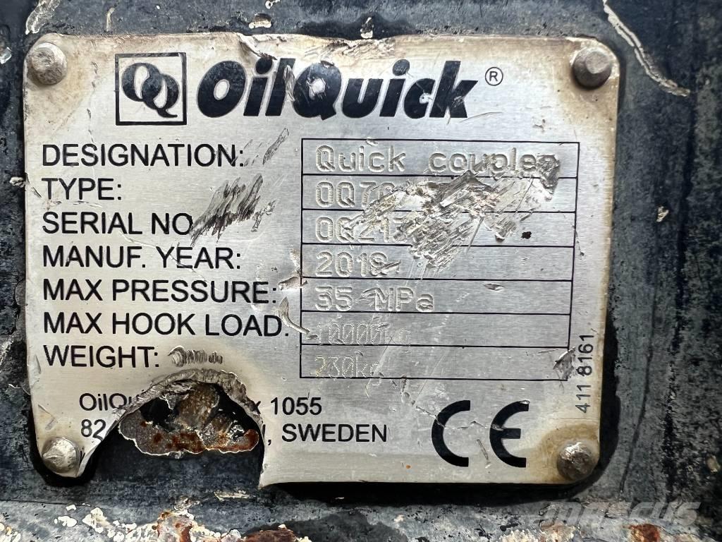 OilQuick OQ70/55 Kiirliitmikud