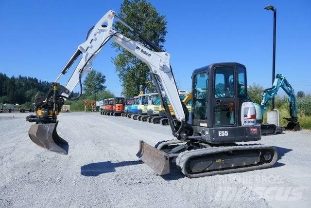 Bobcat E 55 Miniekskavaatorid < 7 t