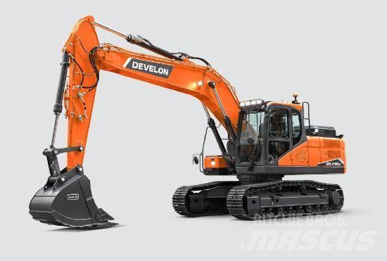 Doosan DX210LC-7 Roomikekskavaatorid