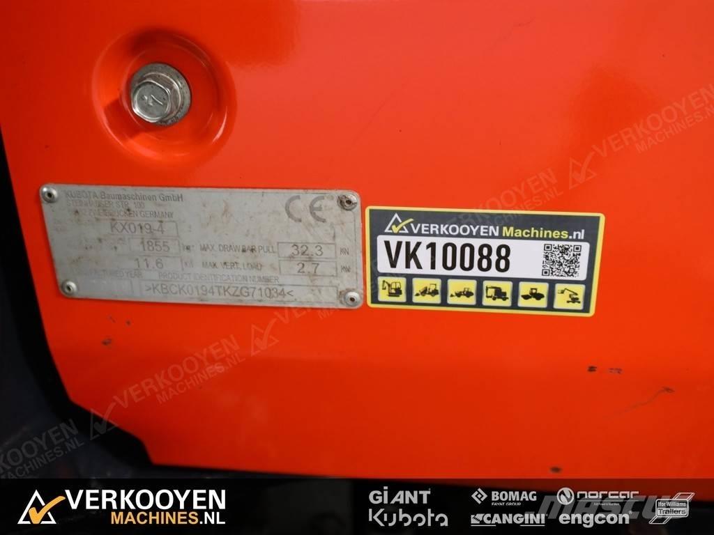 Kubota KX019-4 Miniekskavaatorid < 7 t