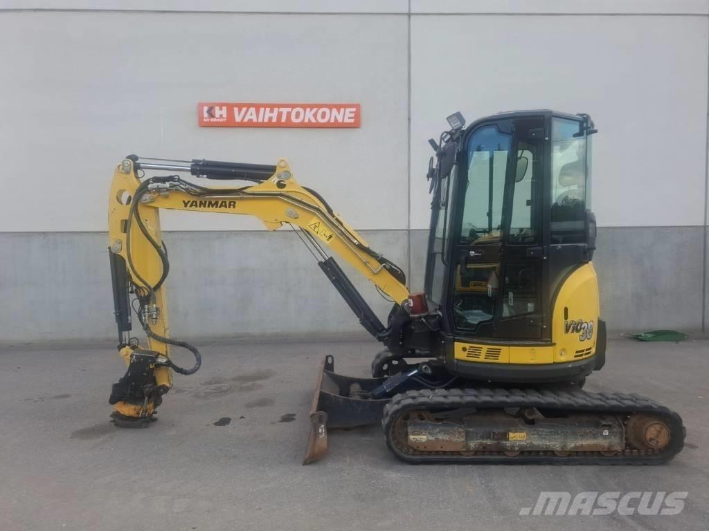 Yanmar Vio 38-U Miniekskavaatorid < 7 t