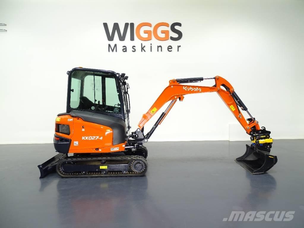 Kubota KX 027-4 Miniekskavaatorid < 7 t