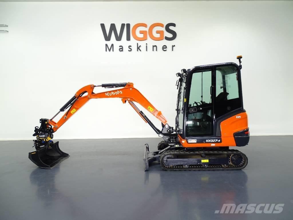 Kubota KX 027-4 Miniekskavaatorid < 7 t