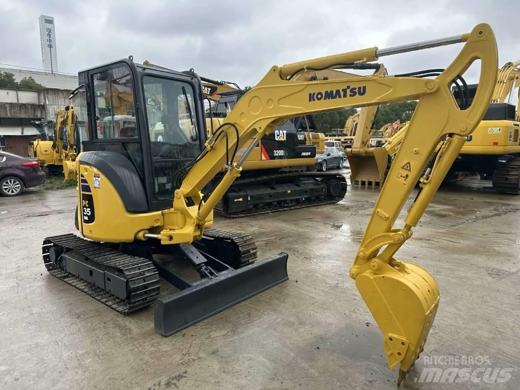 Komatsu PC 35 MR Miniekskavaatorid < 7 t
