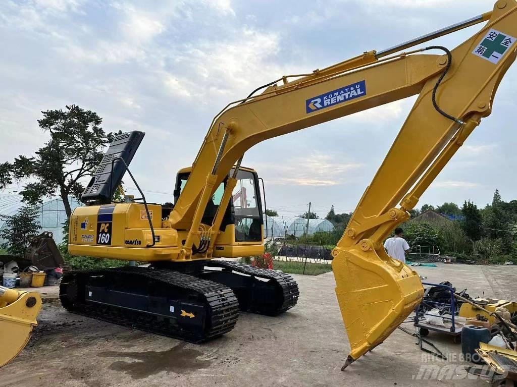 Komatsu PC 160 Roomikekskavaatorid