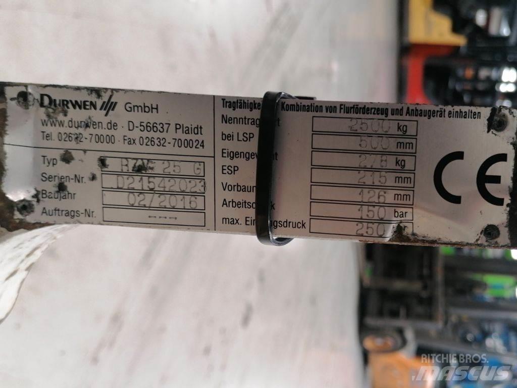 Durwen RZV 25 G. Tõstekahvlid