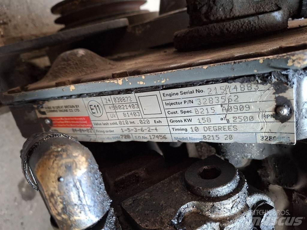 Cummins B215-20 Mootorid