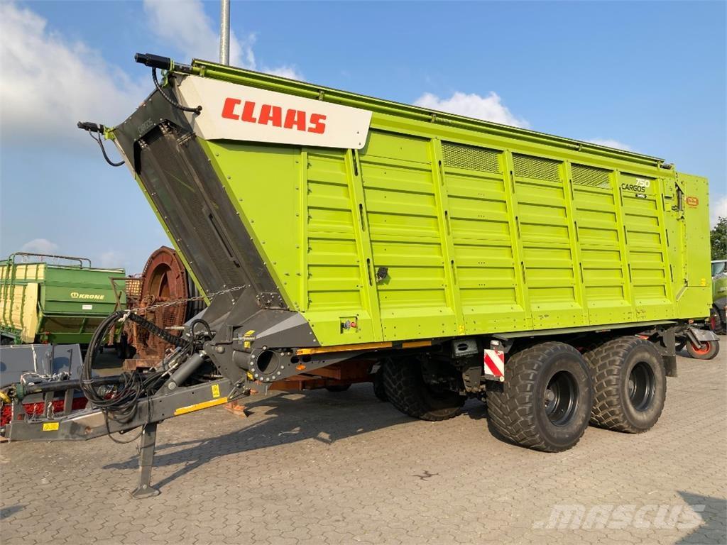 CLAAS Cargos 750 Käitlemise ja paigutamise seadmed