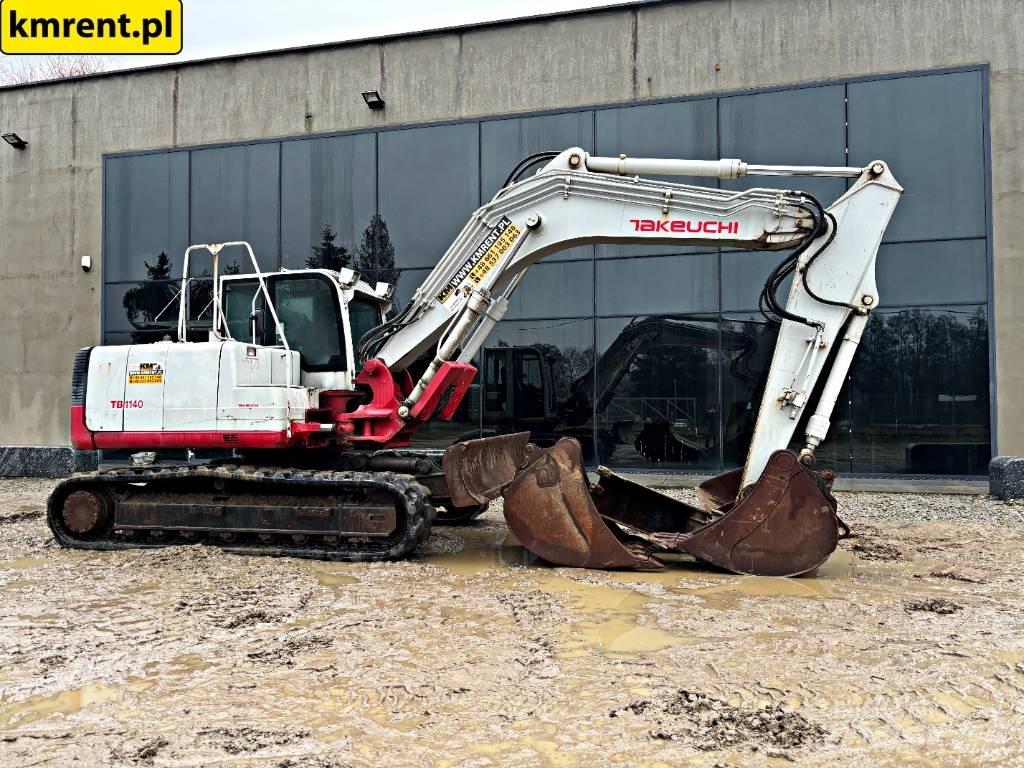 Takeuchi TB 1140 Roomikekskavaatorid