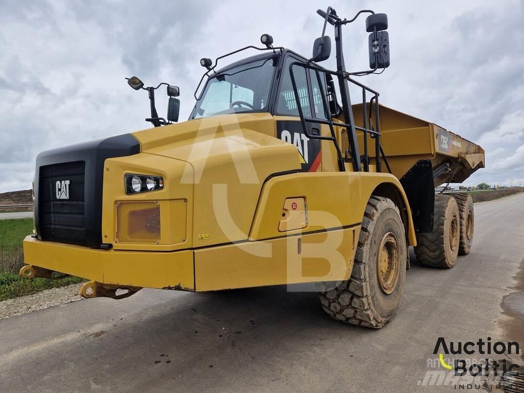 CAT 735C Liigendraamiga pinnaseveokid