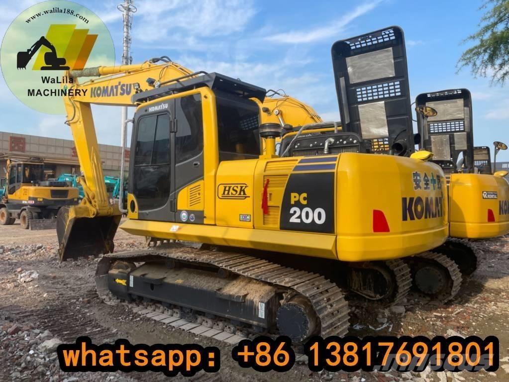 Komatsu PC 200 8N Roomikekskavaatorid